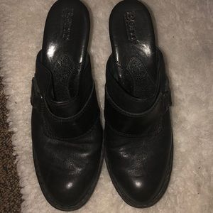 8/39 MW Born genuine leather clog shoe